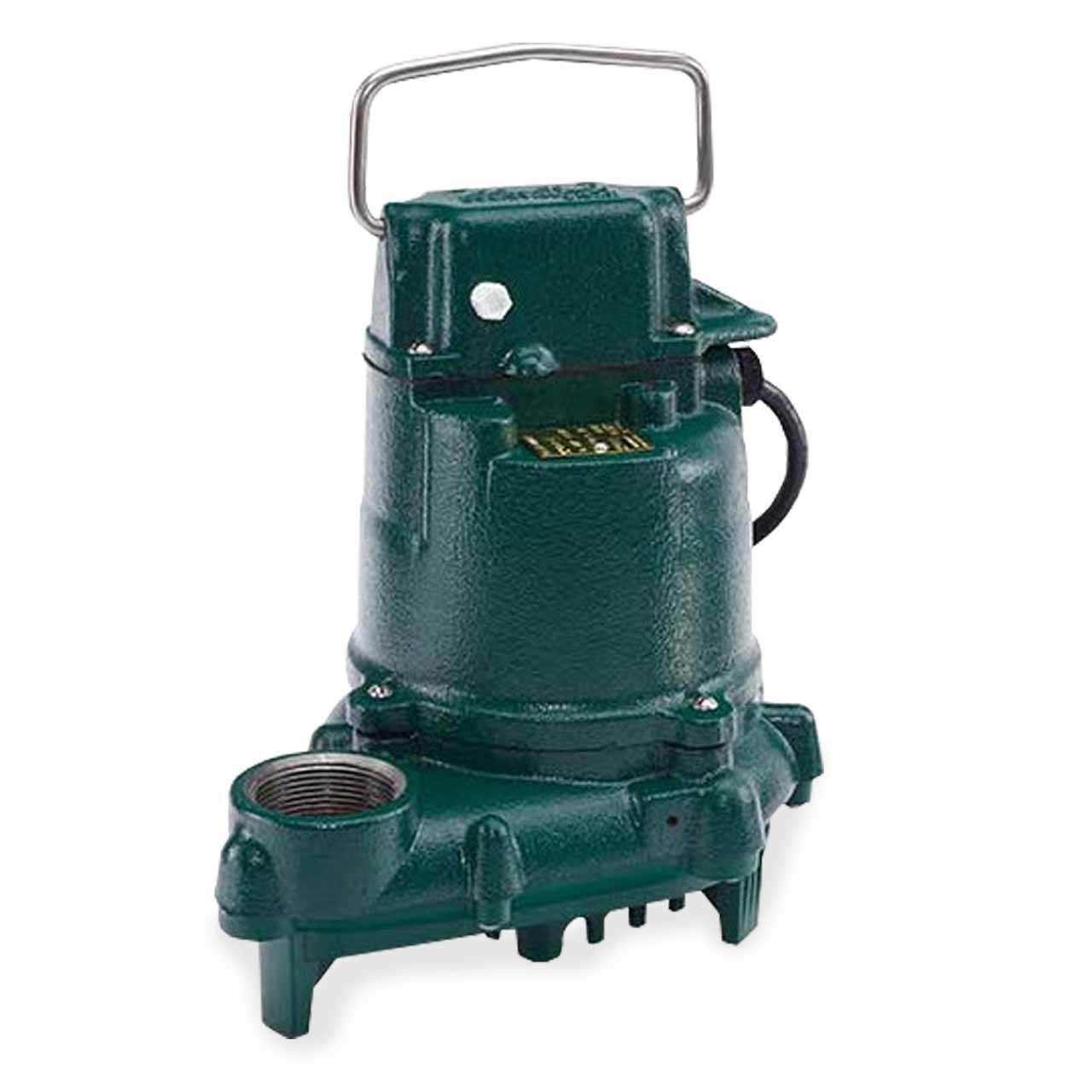 Zoeller Model N53 Mighty-Mate Non-Automatic Cast Iron Effluent Pump 115 V 0.3 HP 
